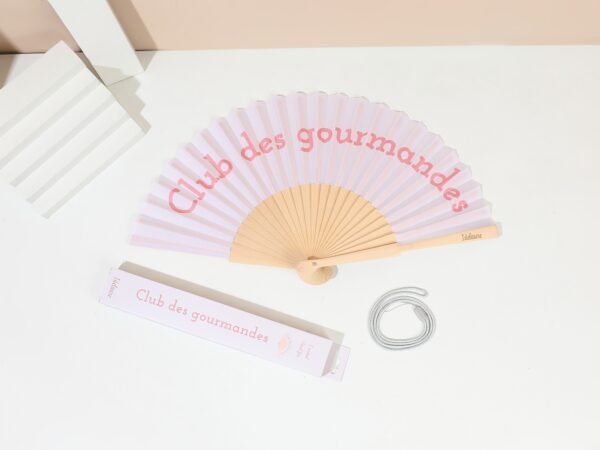 Éventail -  Modèle Club gourmandes