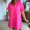 Robe fuschia - Modèle Fiona
