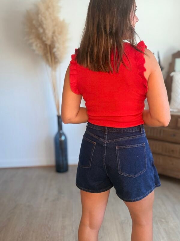 Jupe Short en jean brut - Modèle Jadene