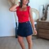 Jupe Short en jean brut - Modèle Jadene