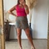 Jupe short léopard - Modèle Jodie