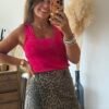 Jupe short léopard - Modèle Jodie
