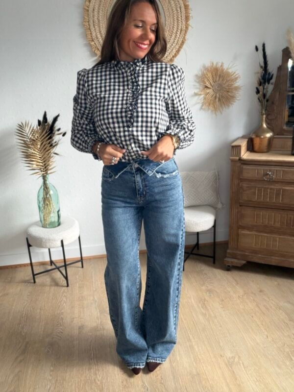img_4247 Jean Wide Leg bleu - Modèle WILL