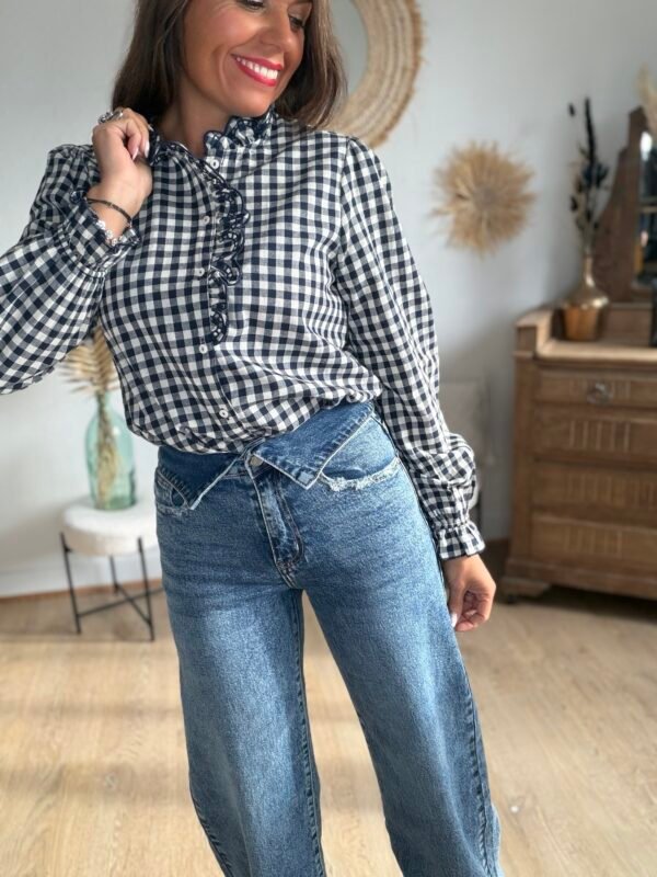 img_4264 Jean Wide Leg bleu - Modèle WILL