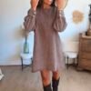 Robe Denim chocolat - Modèle Jacob
