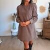 Robe Denim chocolat - Modèle Jacob