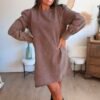 Robe Denim chocolat - Modèle Jacob