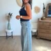 Jean Wide Leg  bleu - Modèle Molly