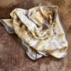 Petit foulard carré taupe