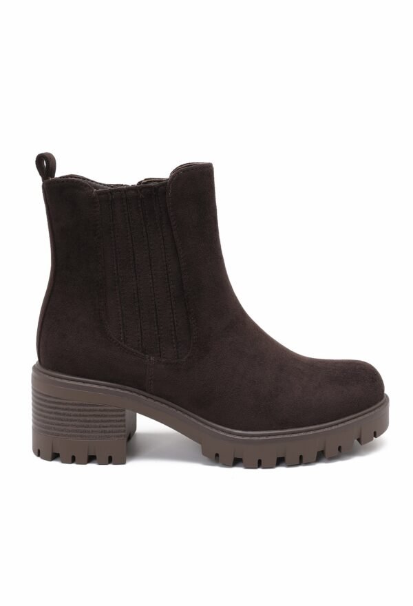 Bottines chocolat - Modèle Cathy