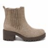 Bottines taupe  - Modèle Cathy