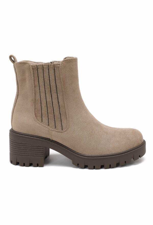 Bottines taupe  - Modèle Cathy
