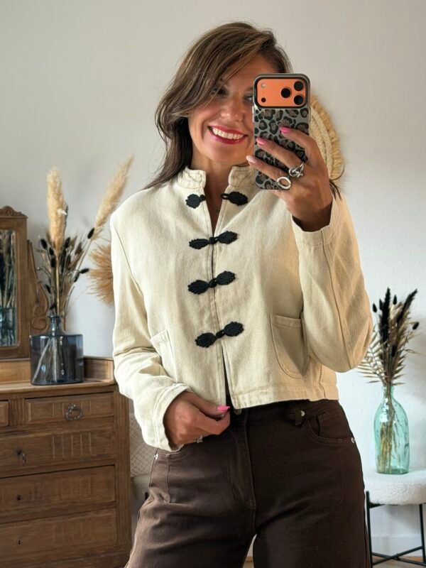 Veste en Denim Officier - Modèle Bayron