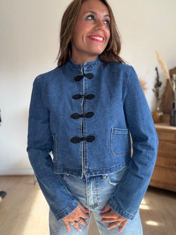 Veste en Denim Officier - Modèle Bayron