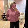 Veste polaire vieux rose - Modèle Juliette